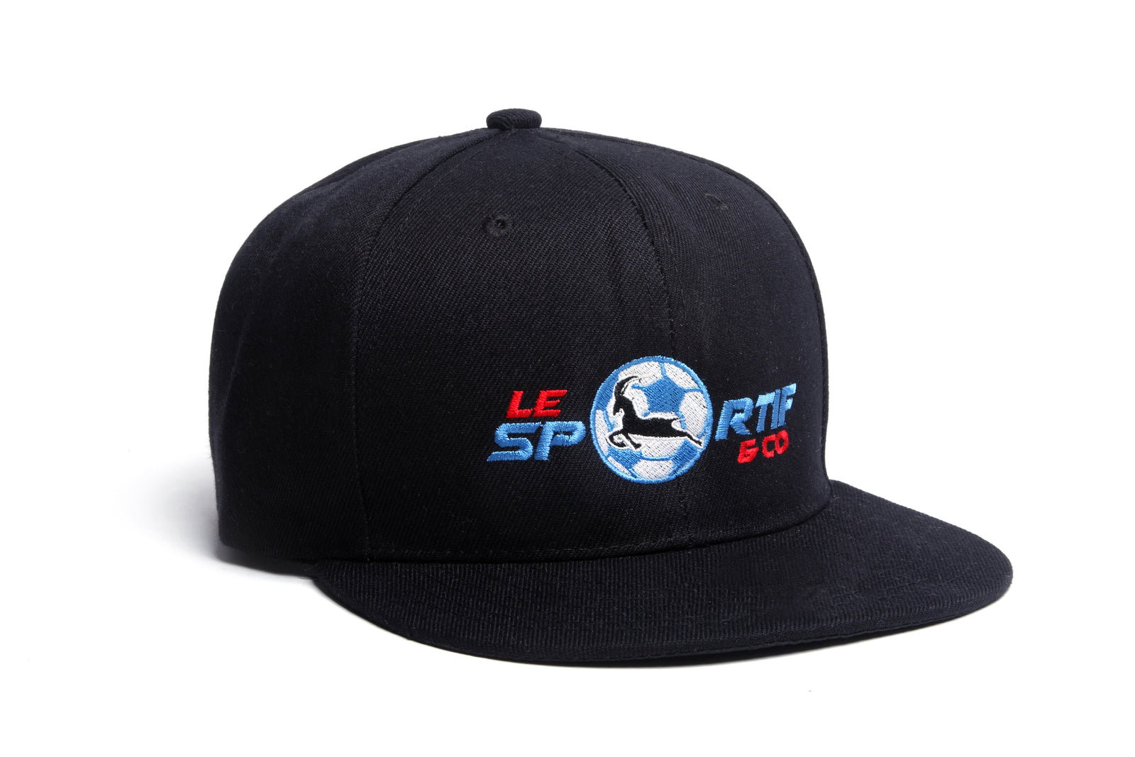 "Soccer" Black Unisex Cap - Le Sportif Brand