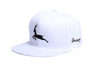 "BLACK GOAT" White Unisex Cap - Le Sportif Brand