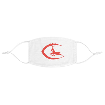 "RED QUATERBACK GOAT" Face Mask - Le Sportif Brand