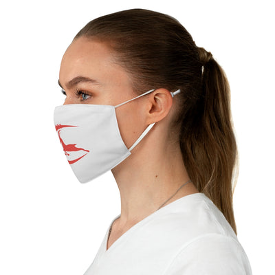 "RED QUATERBACK GOAT" Face Mask - Le Sportif Brand