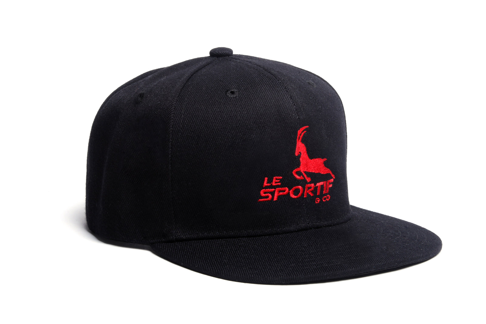 "RED Classic" Black Unisex Cap - Le Sportif Brand