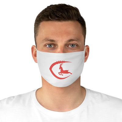 "RED QUATERBACK GOAT" Face Mask - Le Sportif Brand