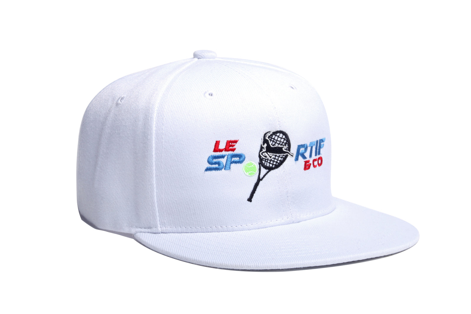 "Tennis" White Unisex Cap - Le Sportif Brand