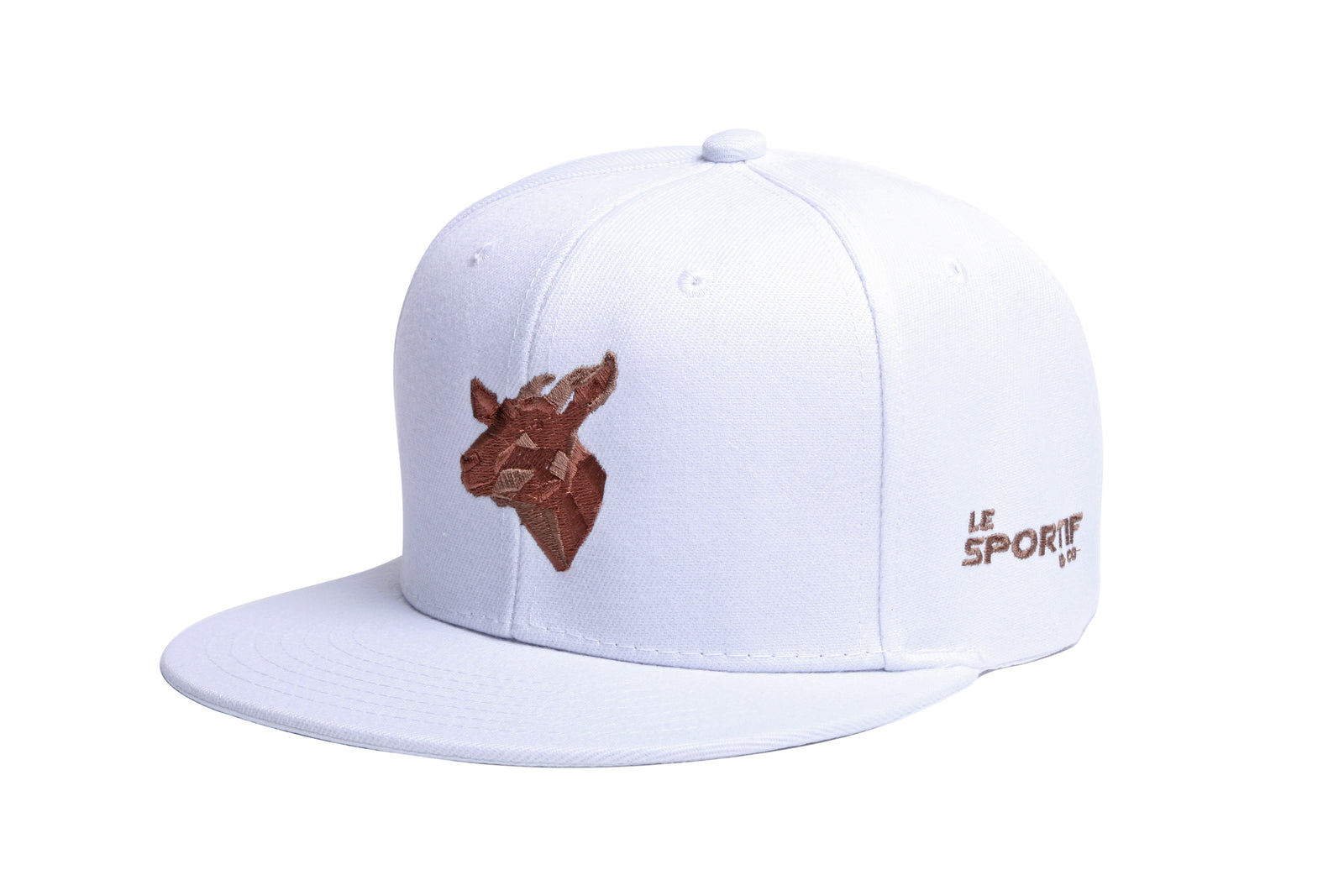 "GOAT" White Unisex Cap - Le Sportif Brand